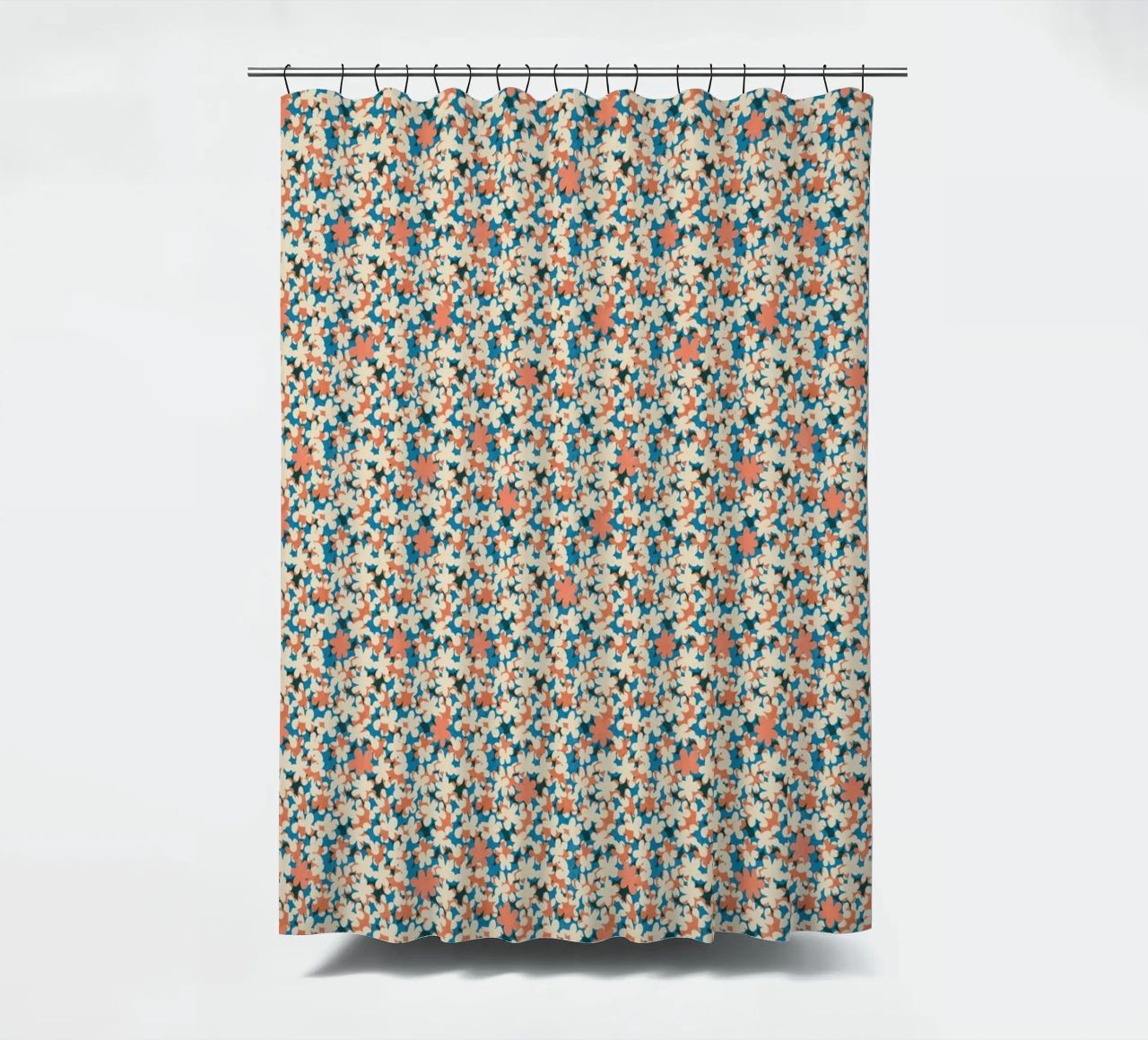 Cyano Pattern No 02 tenda da doccia da treechild