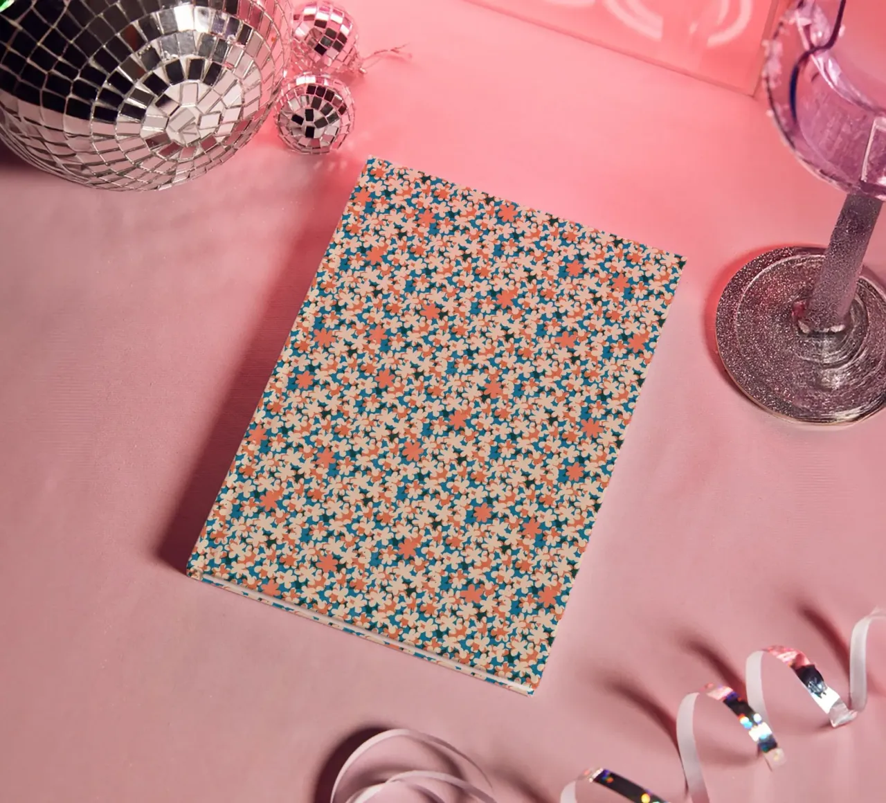 Cyano Pattern No 02 notebook by treechild
