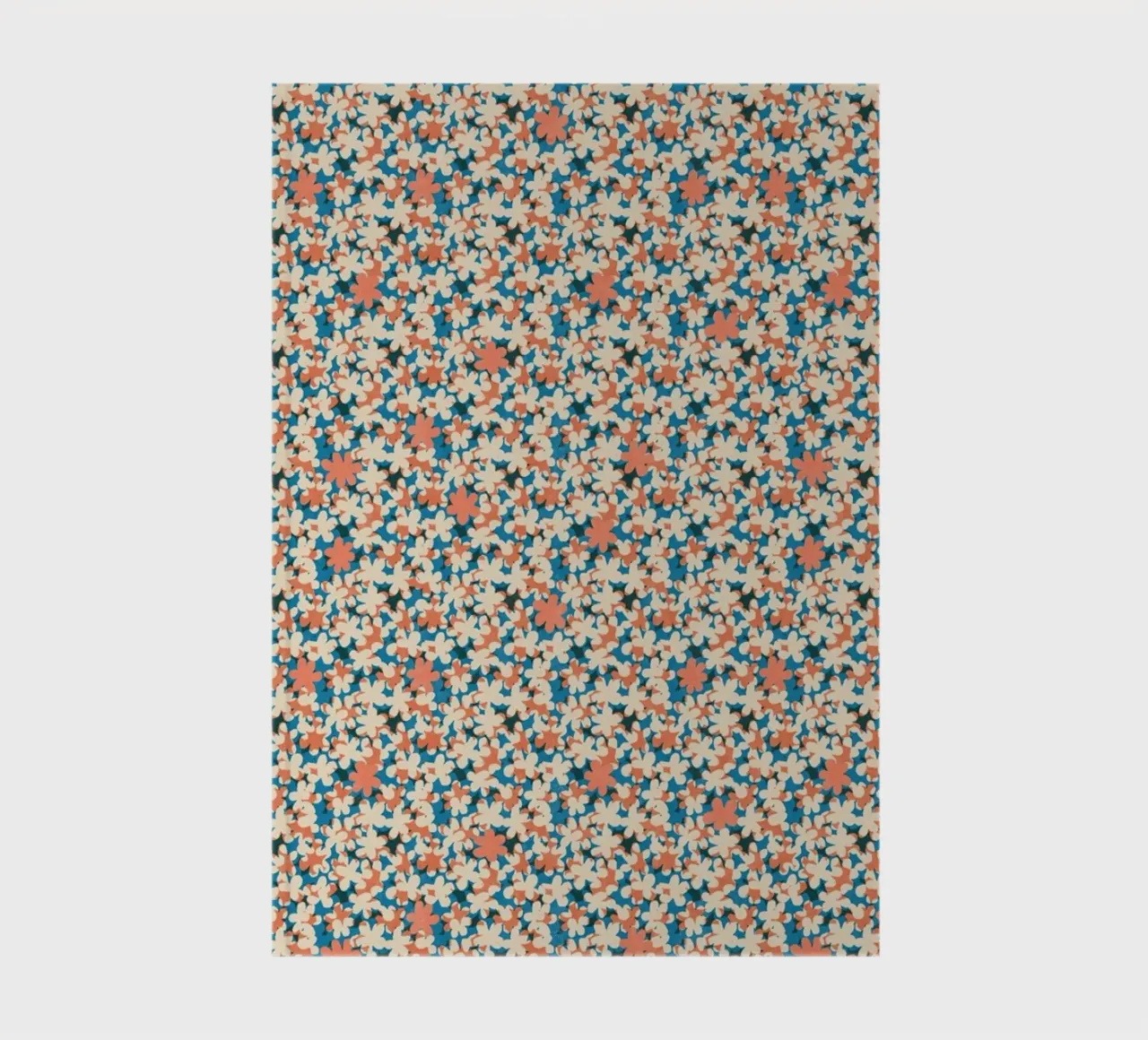 Cyano Pattern No 02 carnet de notes de treechild