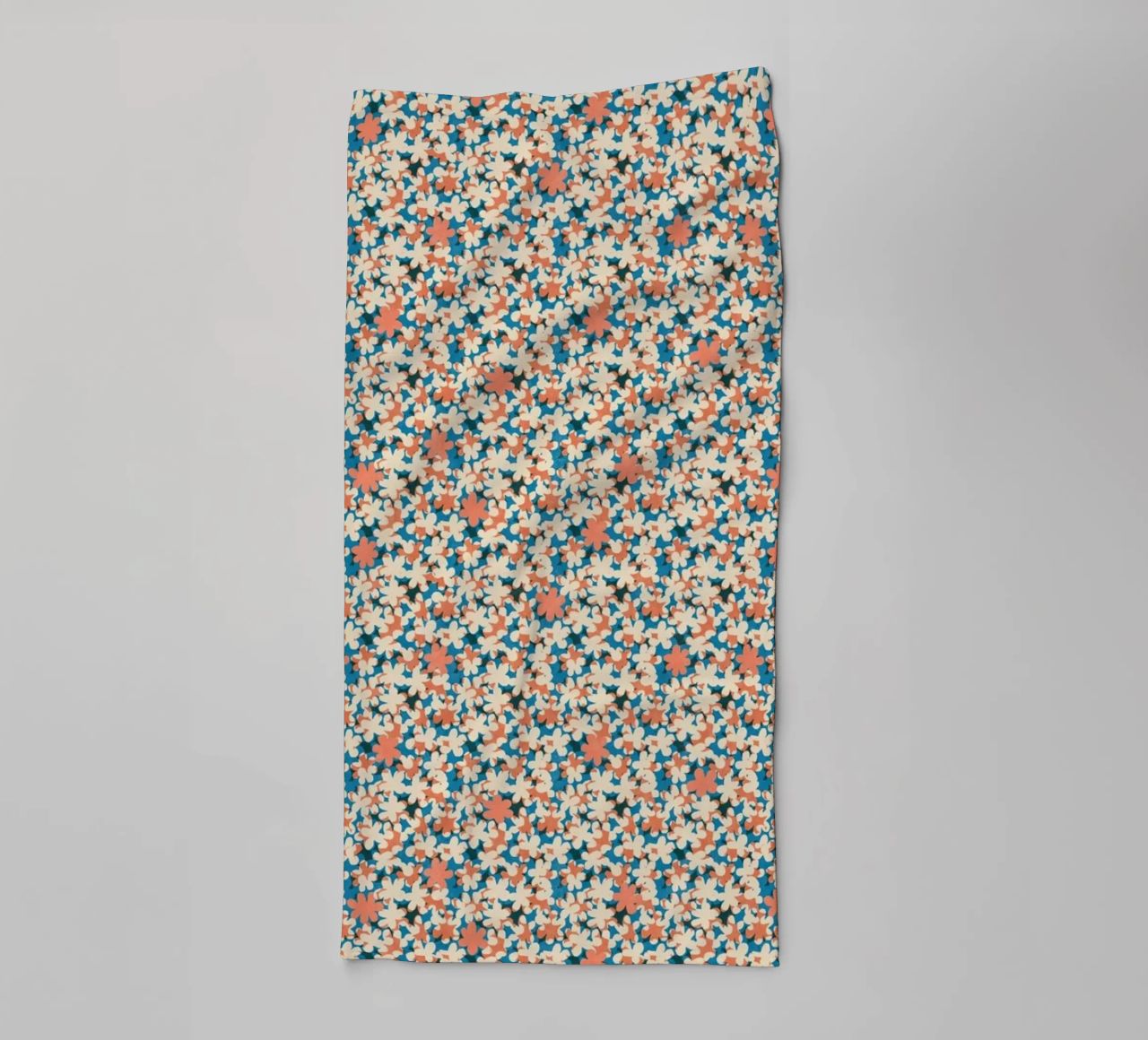 Cyano Pattern No 02 asciugamano da bagno da treechild