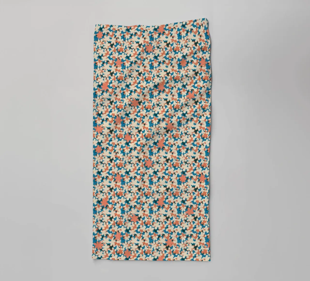 Cyano Pattern No 02 Handtuch von treechild