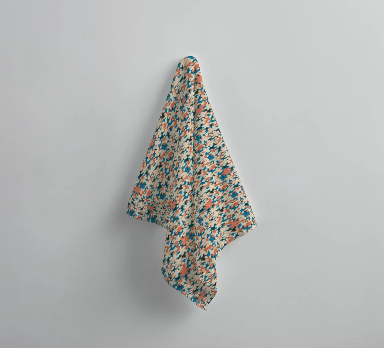 Cyano Pattern No 02 asciugamano da bagno da treechild