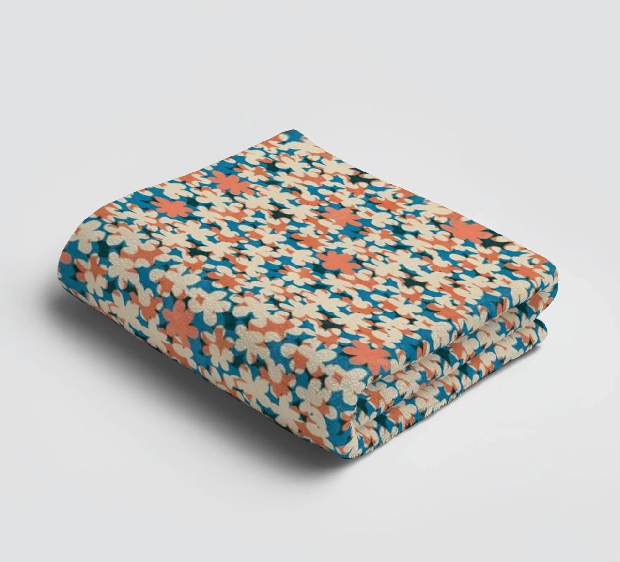 Cyano Pattern No 02 asciugamano da bagno da treechild