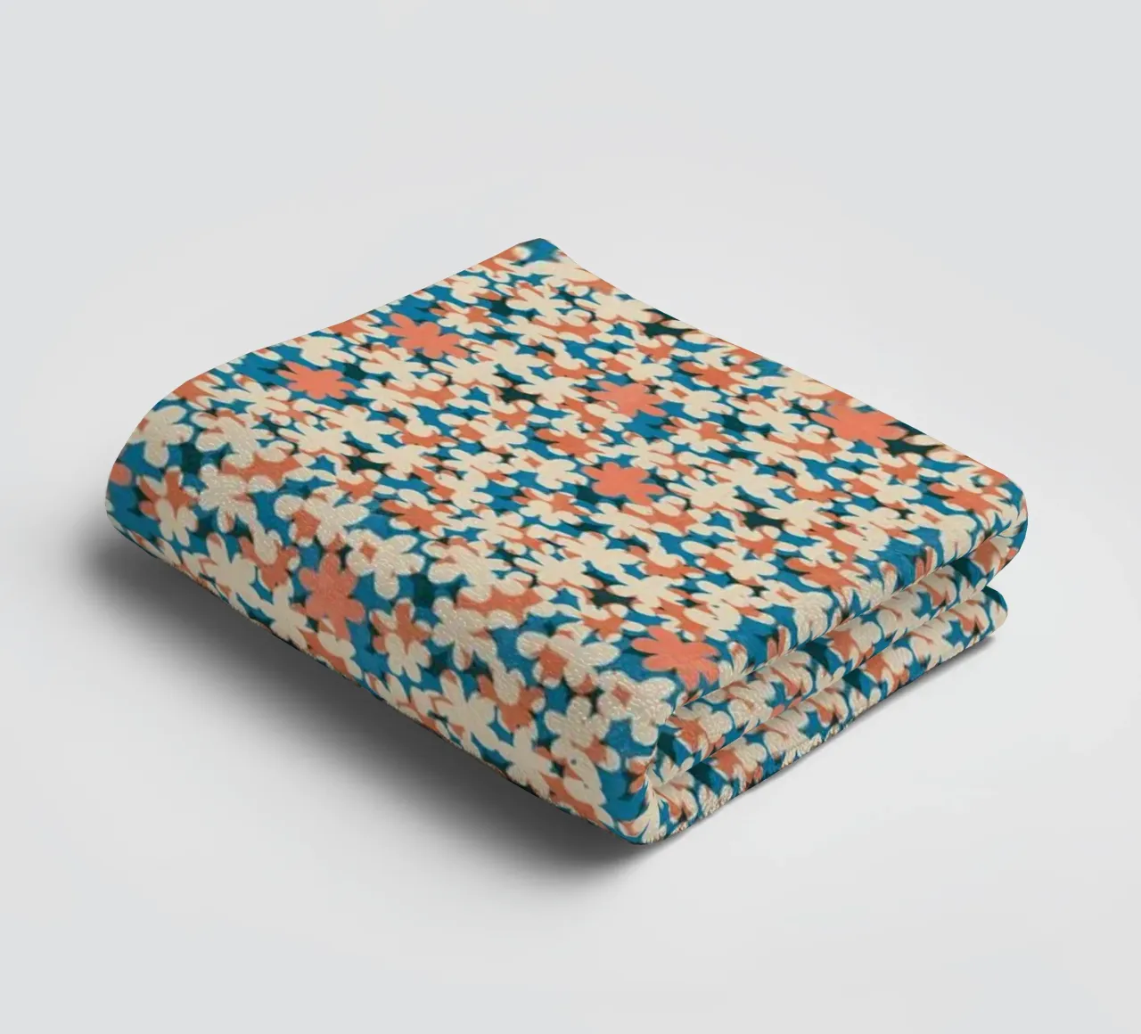 Cyano Pattern No 02 Handtuch von treechild