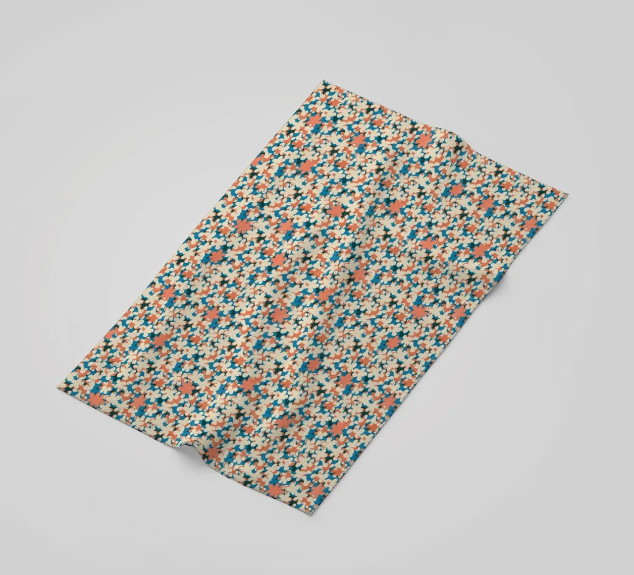 Cyano Pattern No 02 telo mare da treechild