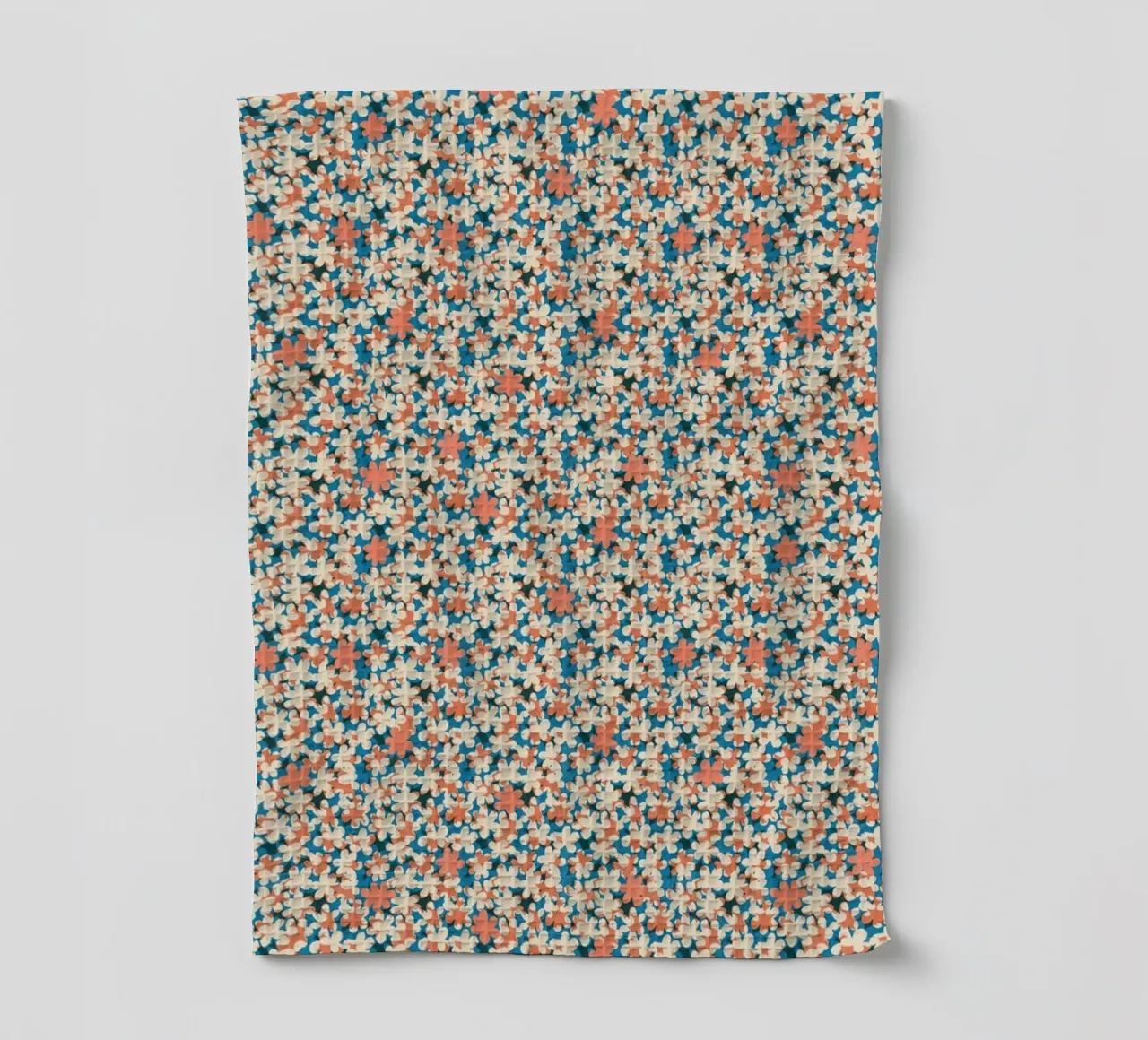Cyano Pattern No 02 Geschirrtuch von treechild