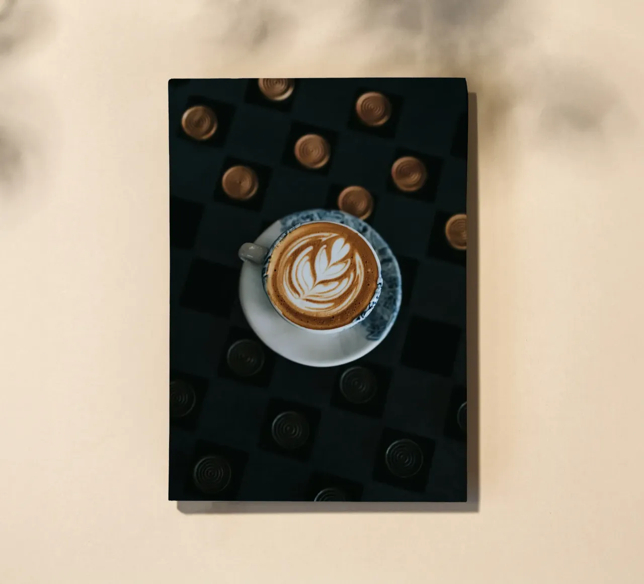 espresso latte art notebook by cofa home