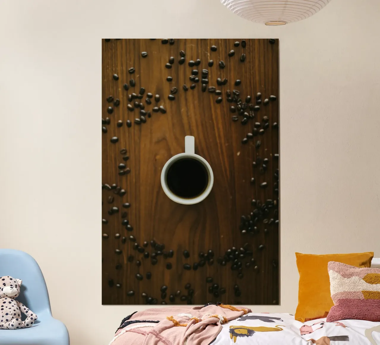 Draufsicht Kaffee Hahnemühle von cofa home