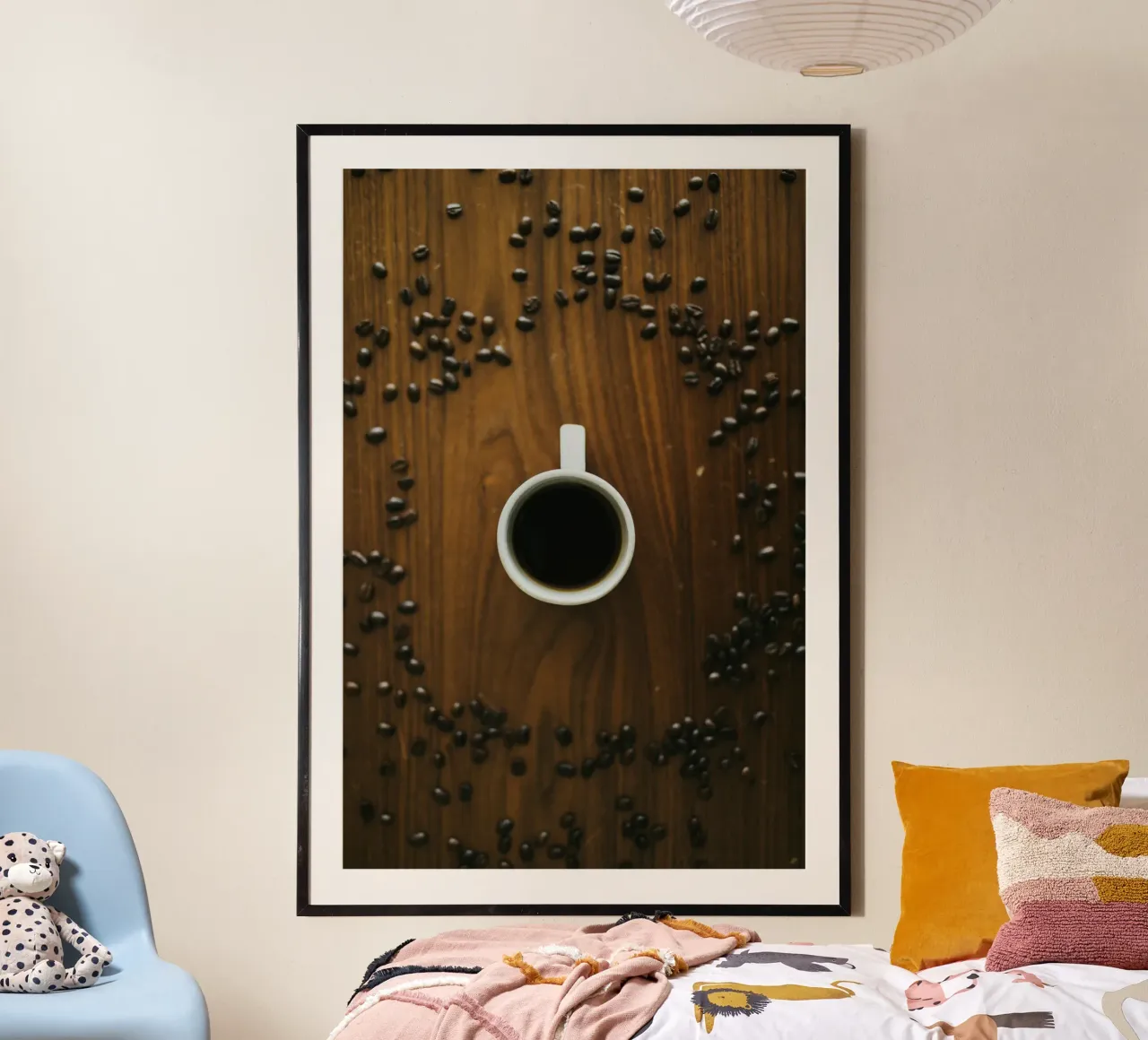 Draufsicht Kaffee Hahnemühle von cofa home