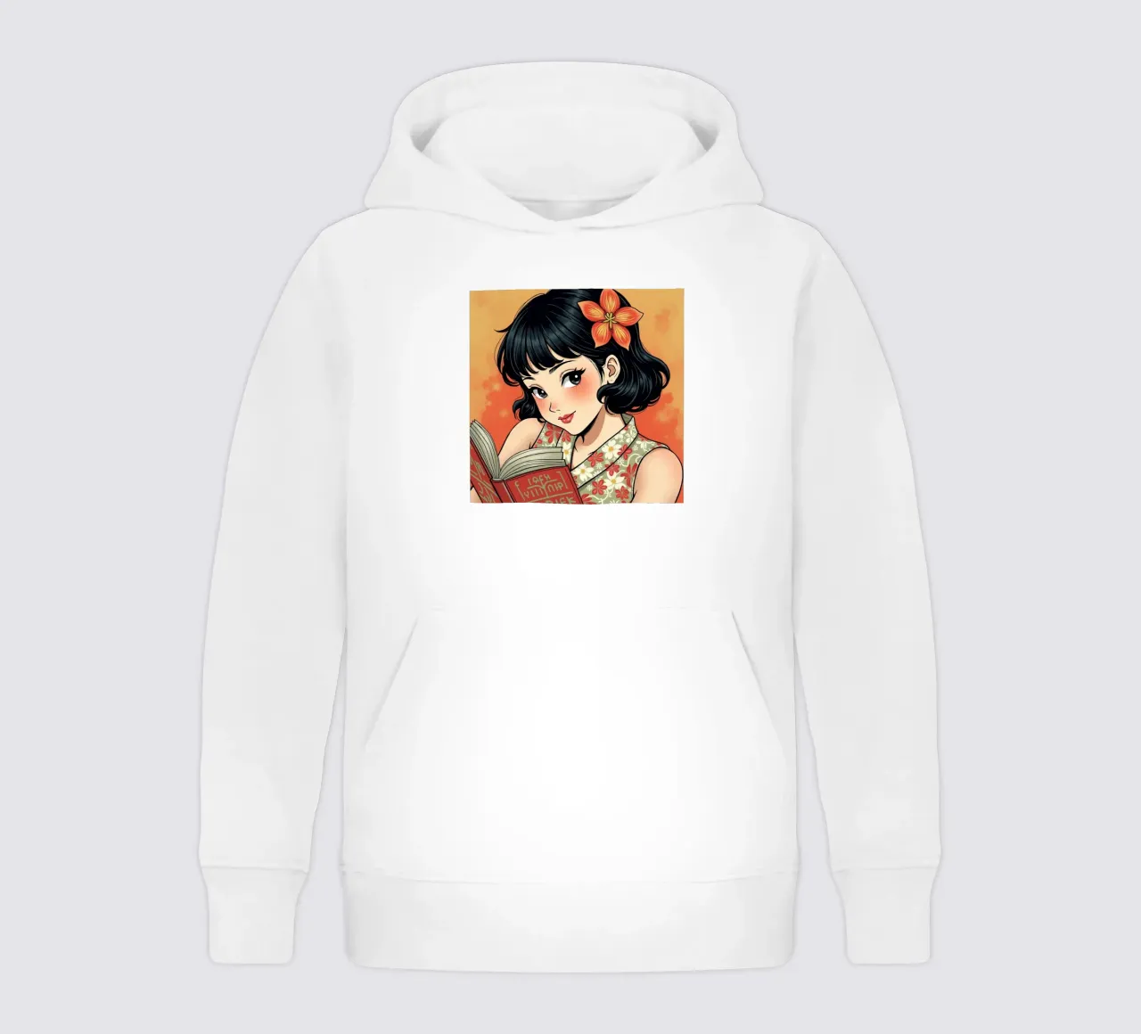 Dea giapponese felpa bambino con cappuccio da van hellen