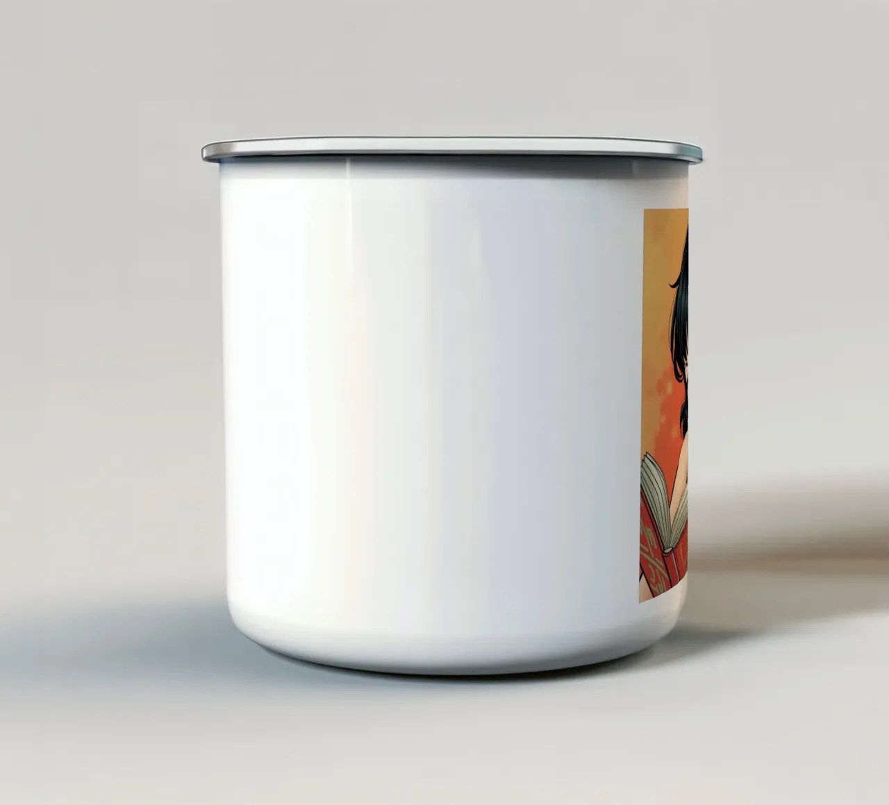 Dea giapponese tazza in smalto da van hellen
