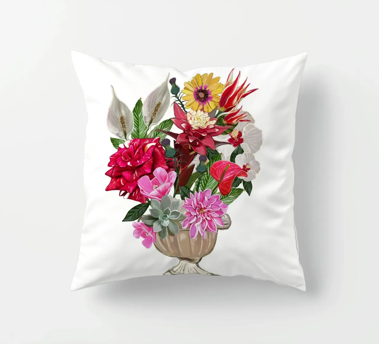 Bouquet di fiori colorati cuscino da gulsengunel