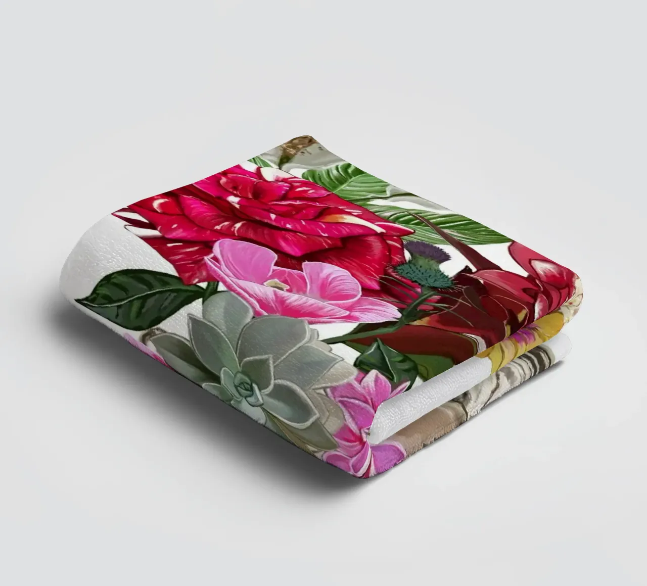 Bouquet di fiori colorati asciugamano da bagno da gulsengunel