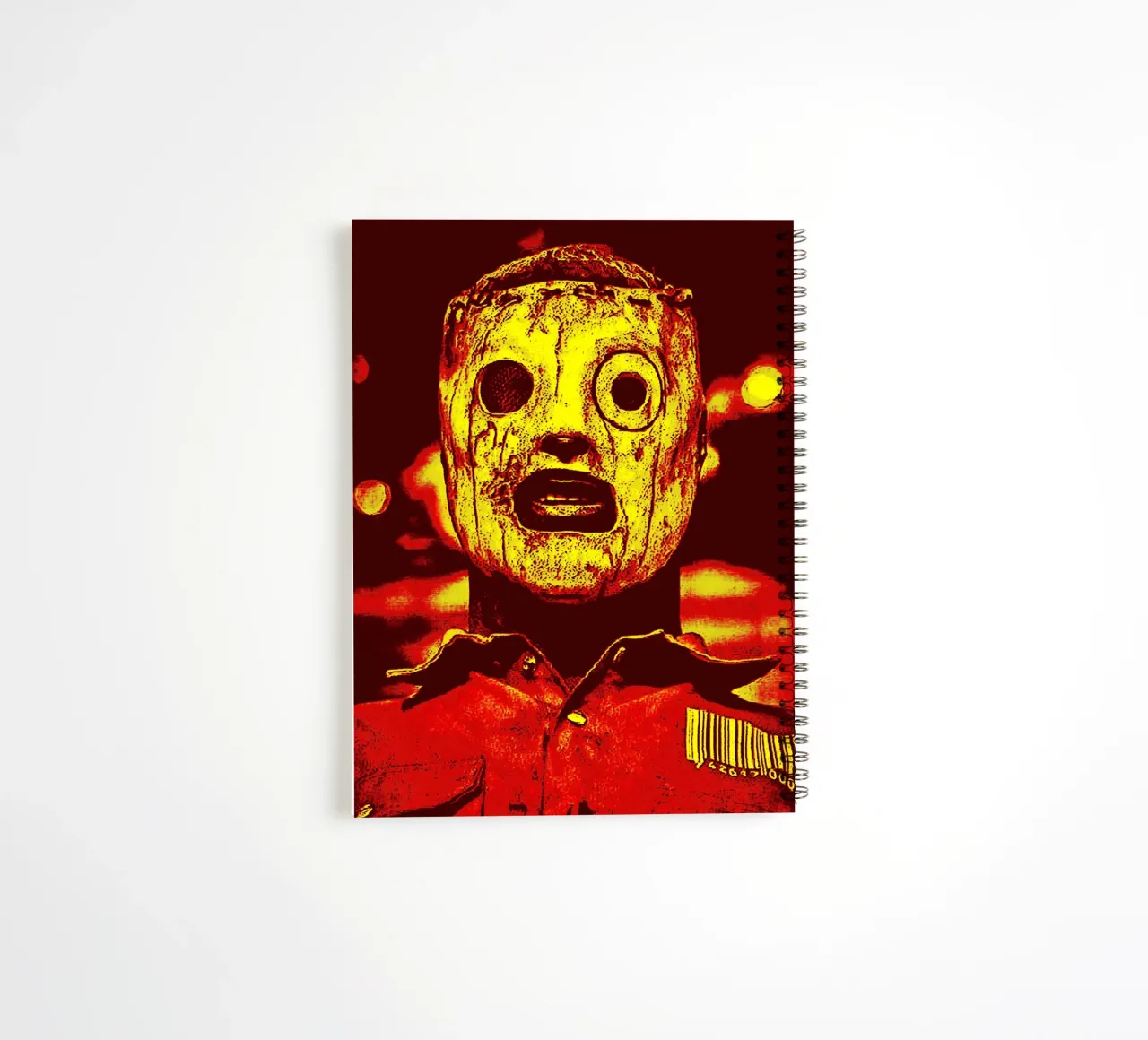 slipknot band art spiral notebook by vanhesling