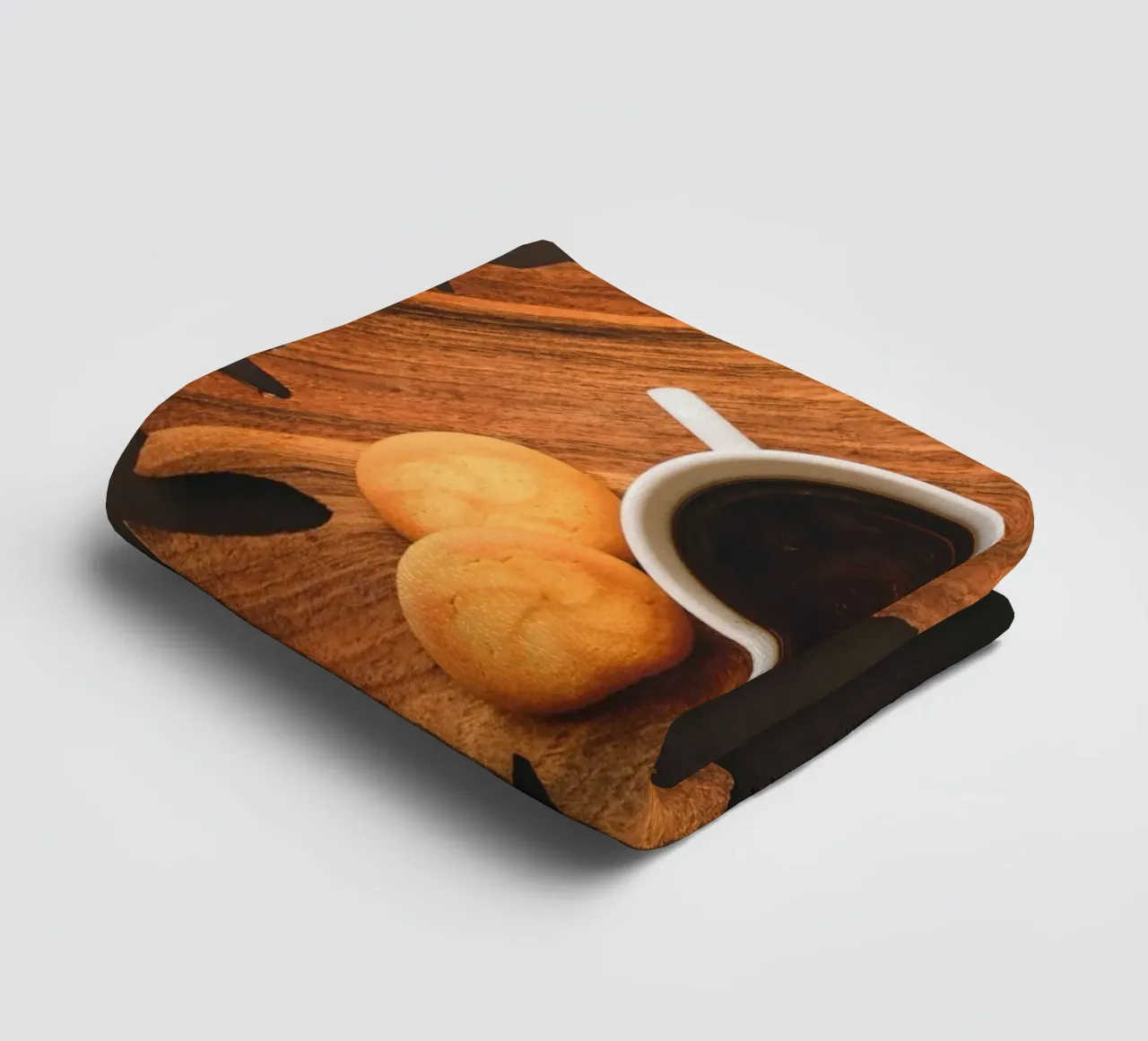 caffè in legno asciugamano da bagno da cofa home