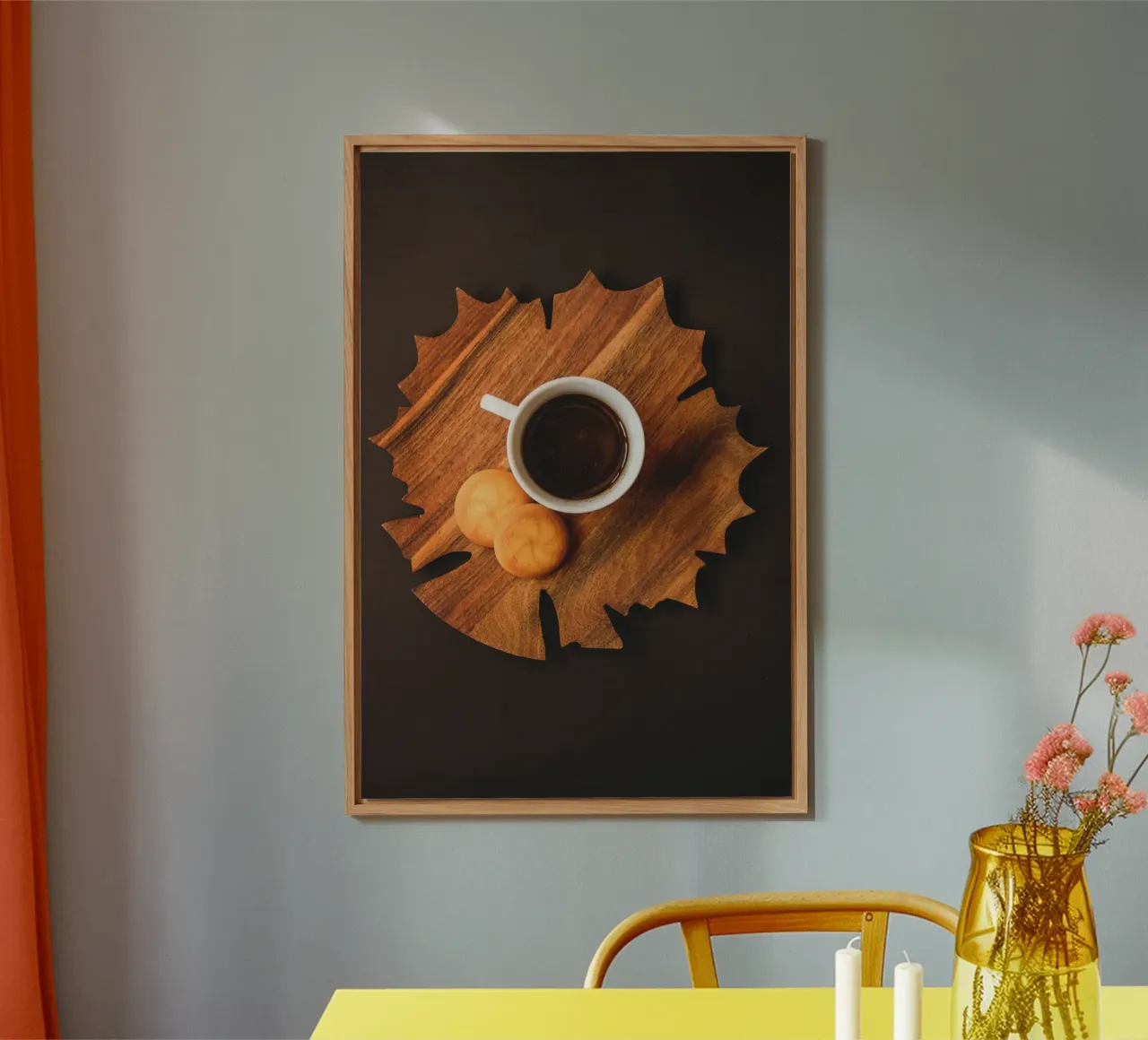 caffè in legno alluminio dibond da cofa home