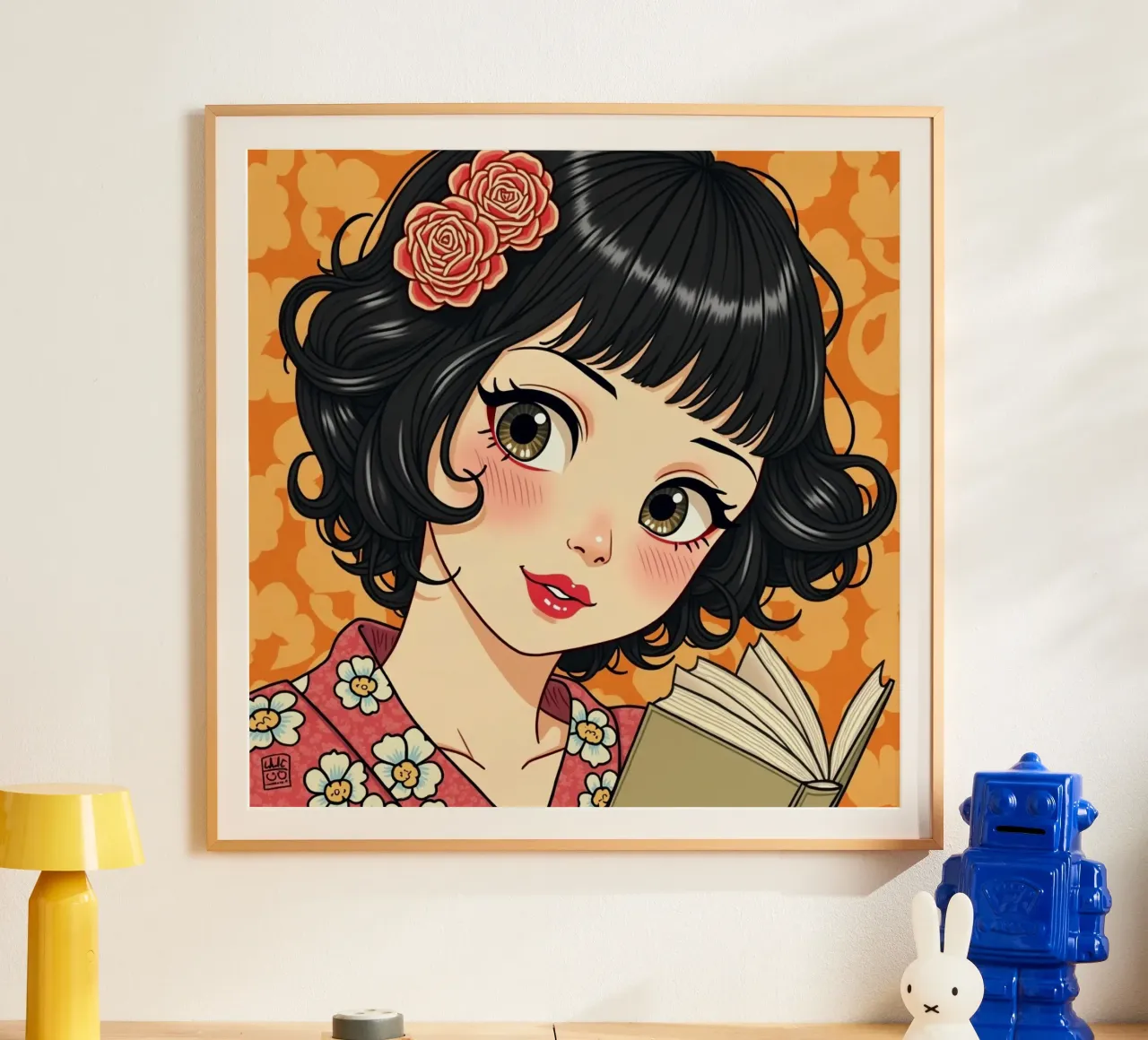 Dea giapponese poster da van hellen