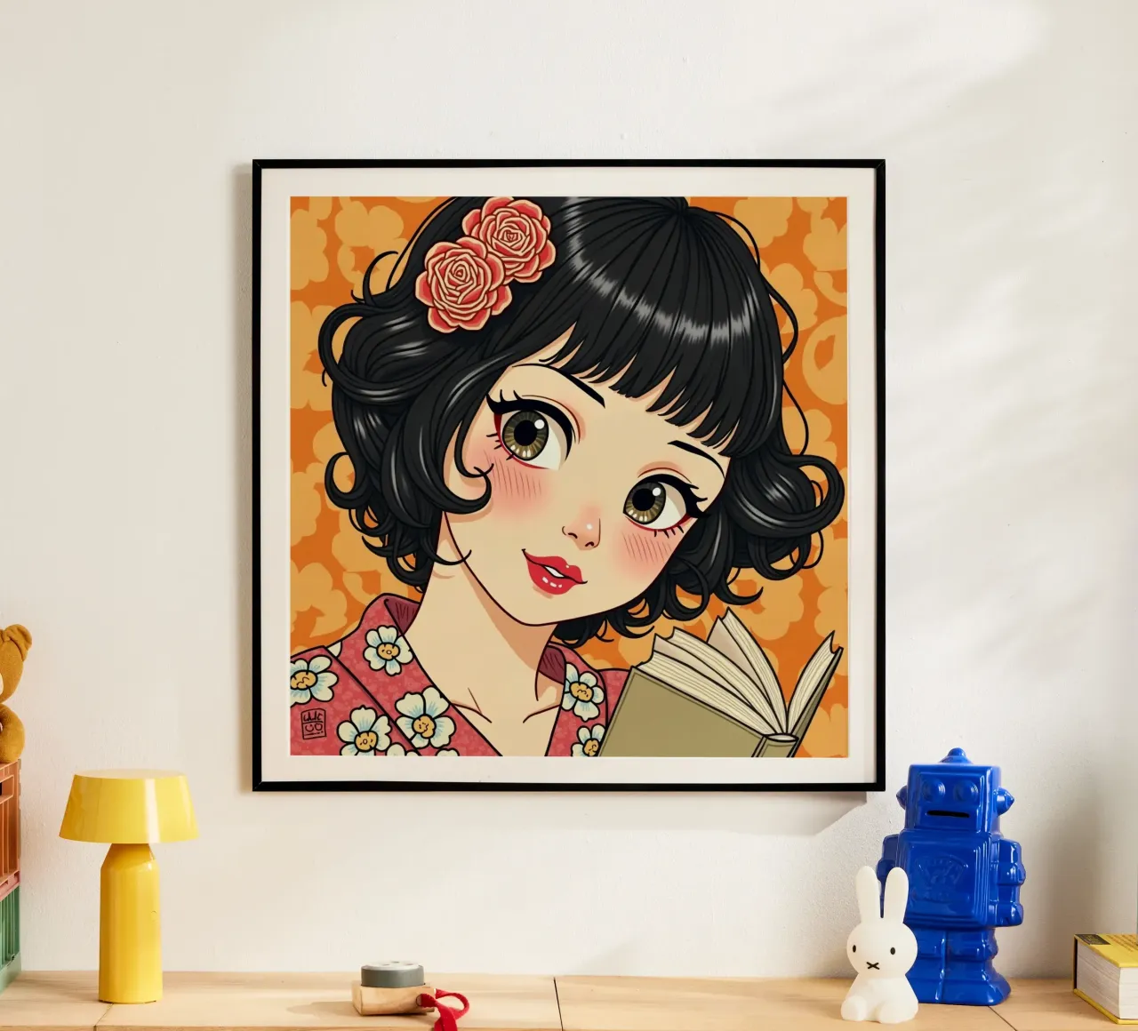 Dea giapponese poster da van hellen