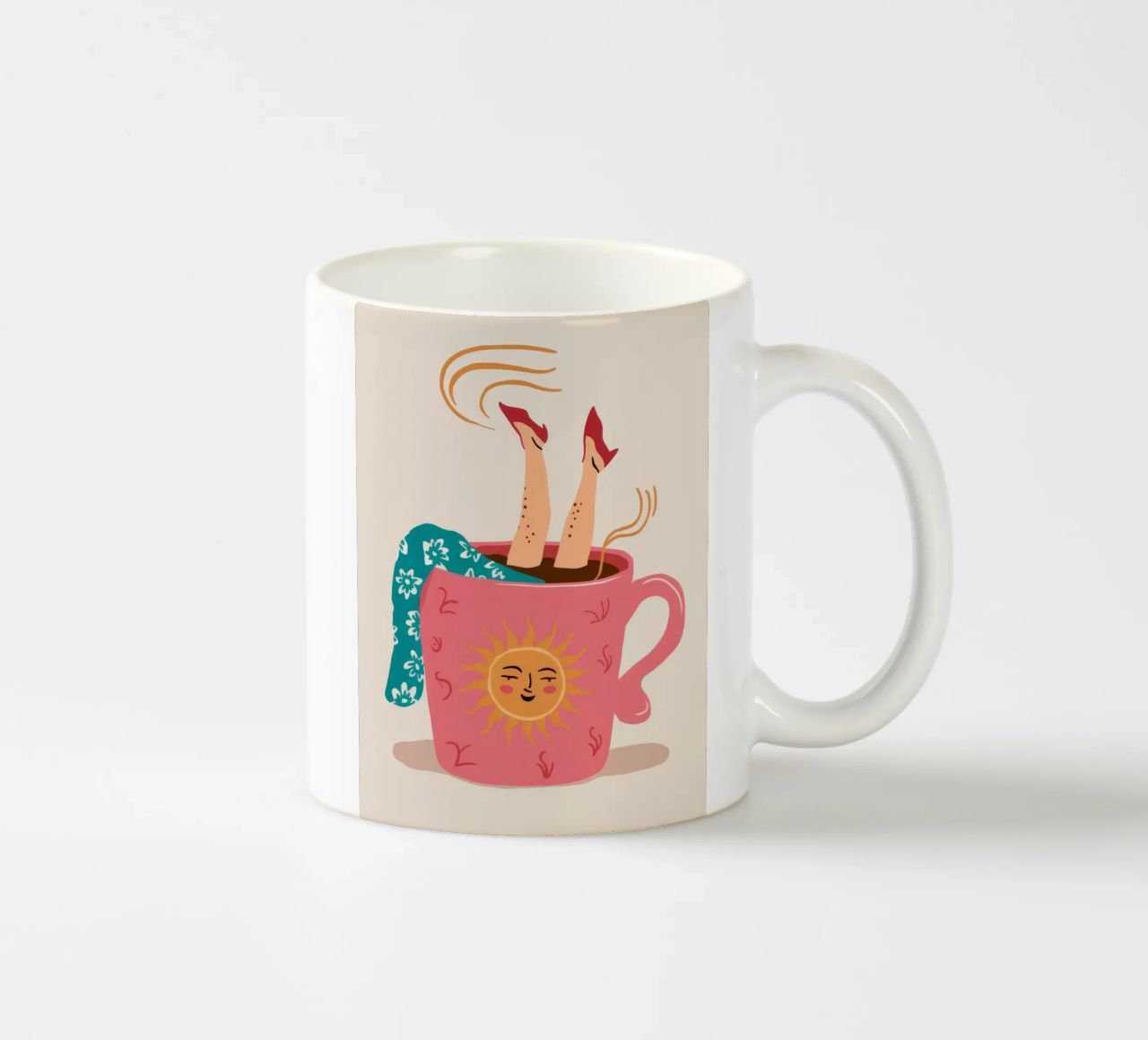 Fuga dalla tazza da tè celeste tazza in ceramica da Haven Fantasy
