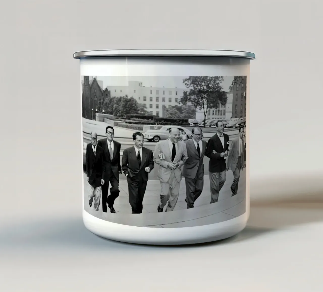 Gli scrittori di Hollywood sotto processo tazza in smalto da williamsshop