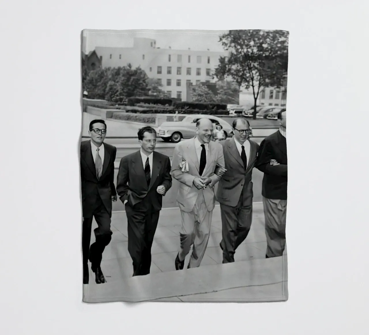 Hollywood Writers Go on Trial fleece blanket by williamsshop