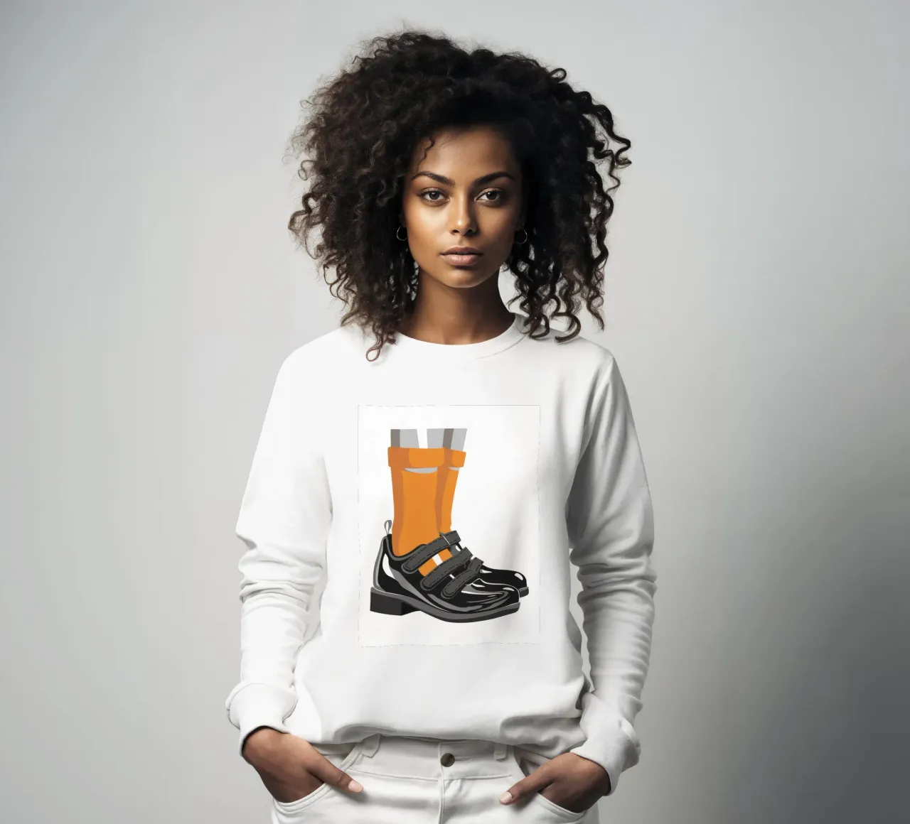 Sandal Sock Statement felpa da Peak Delusion