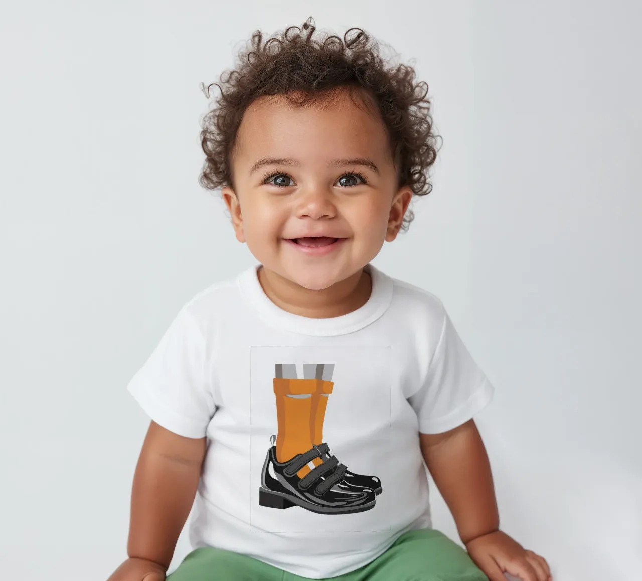 Sandal Sock Statement maglietta neonato da Peak Delusion