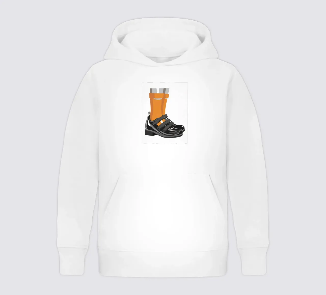 Sandal Sock Statement felpa bambino con cappuccio da Peak Delusion