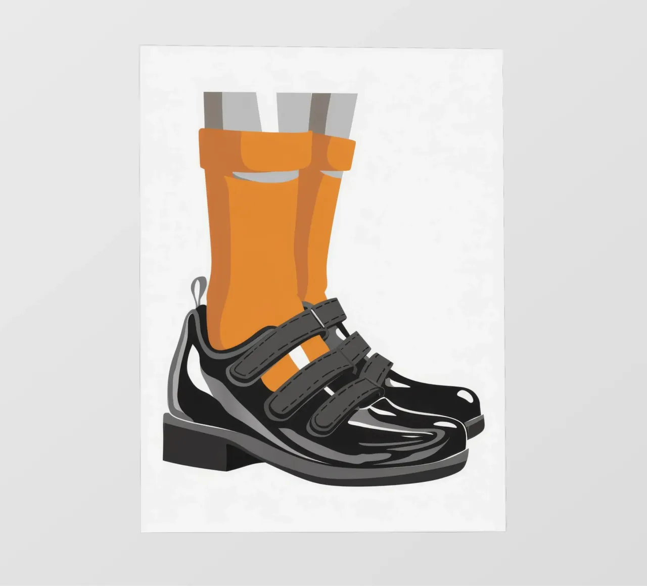 Sandal Sock Statement telo in pvc da Peak Delusion