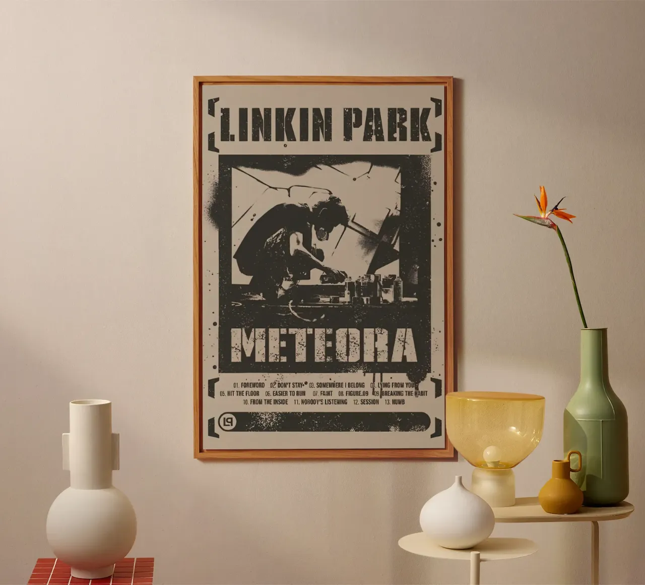 Linkin Park - Meteora alluminio dibond da williamsshop