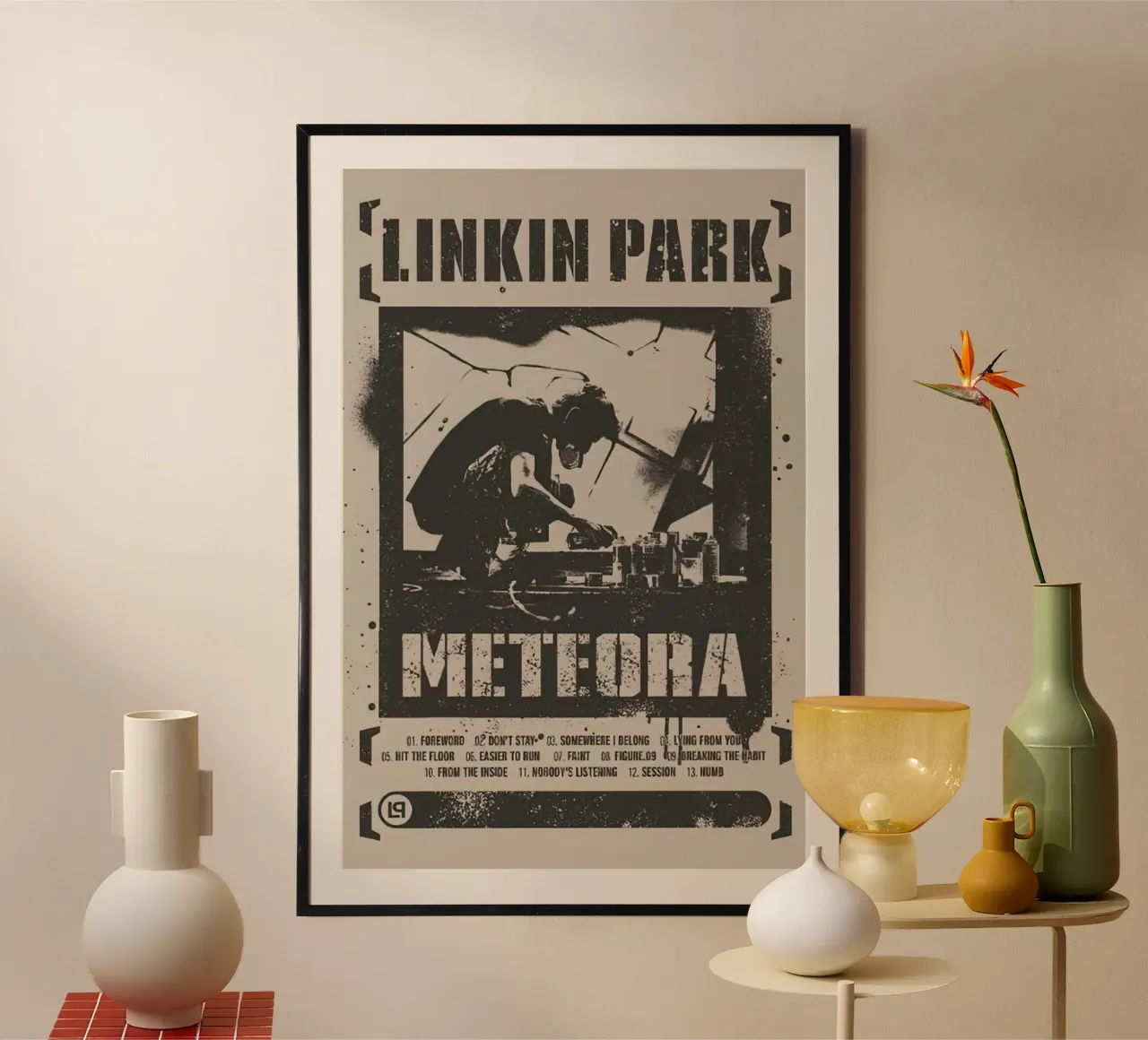 Linkin Park - Meteora carta hahnemühle da williamsshop