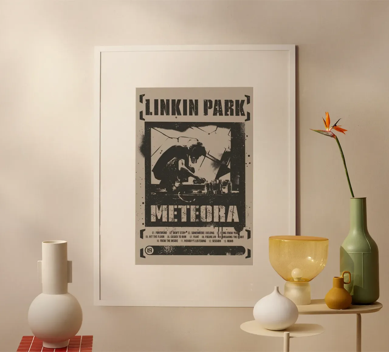 Linkin Park - Meteora carta hahnemühle da williamsshop
