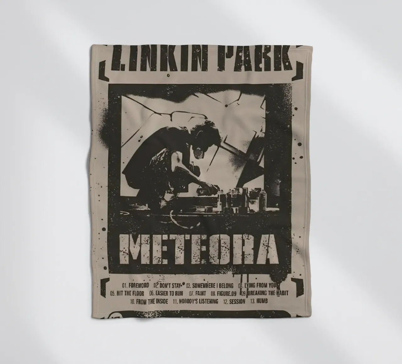 Linkin Park - Meteora coperta in pile da williamsshop