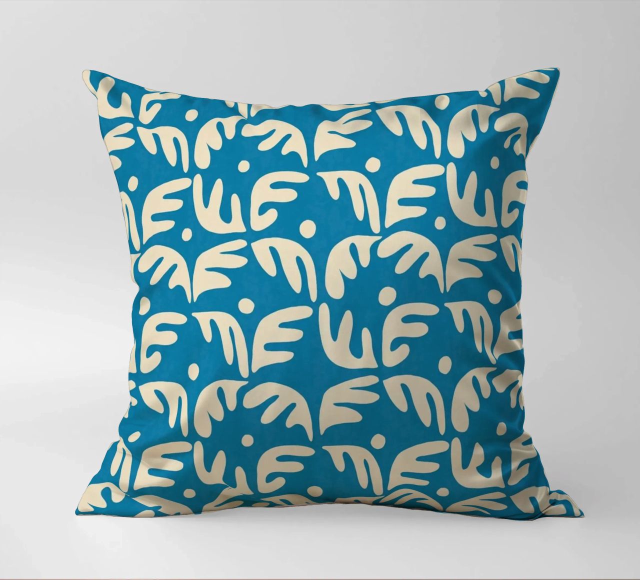 Cyano Pattern No 04 cuscino da treechild