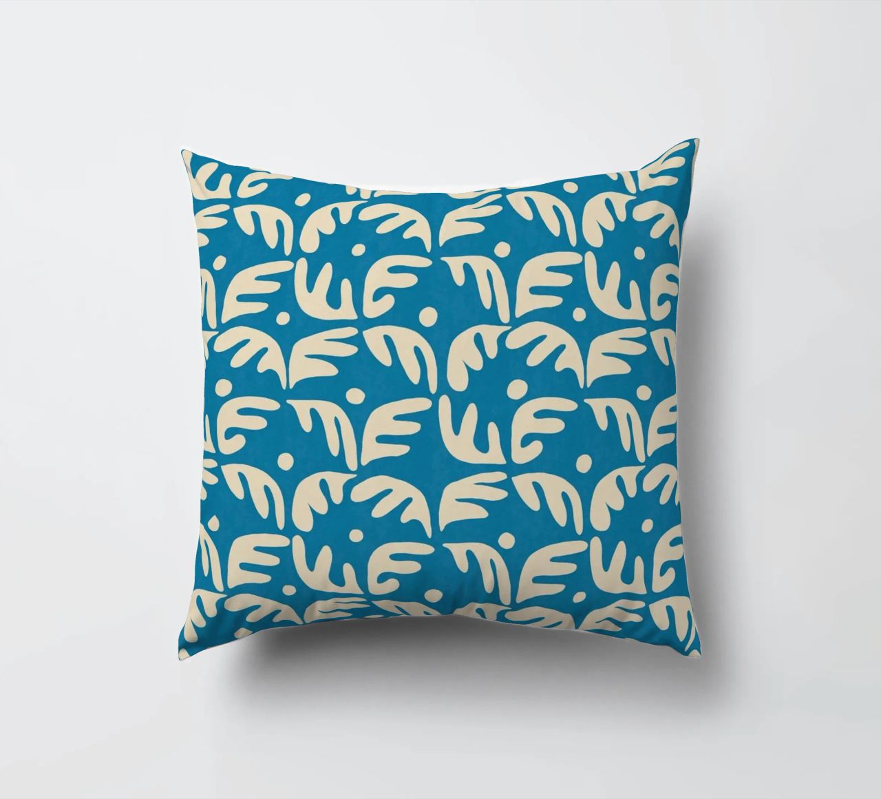 Cyano Pattern No 04 cuscino da treechild