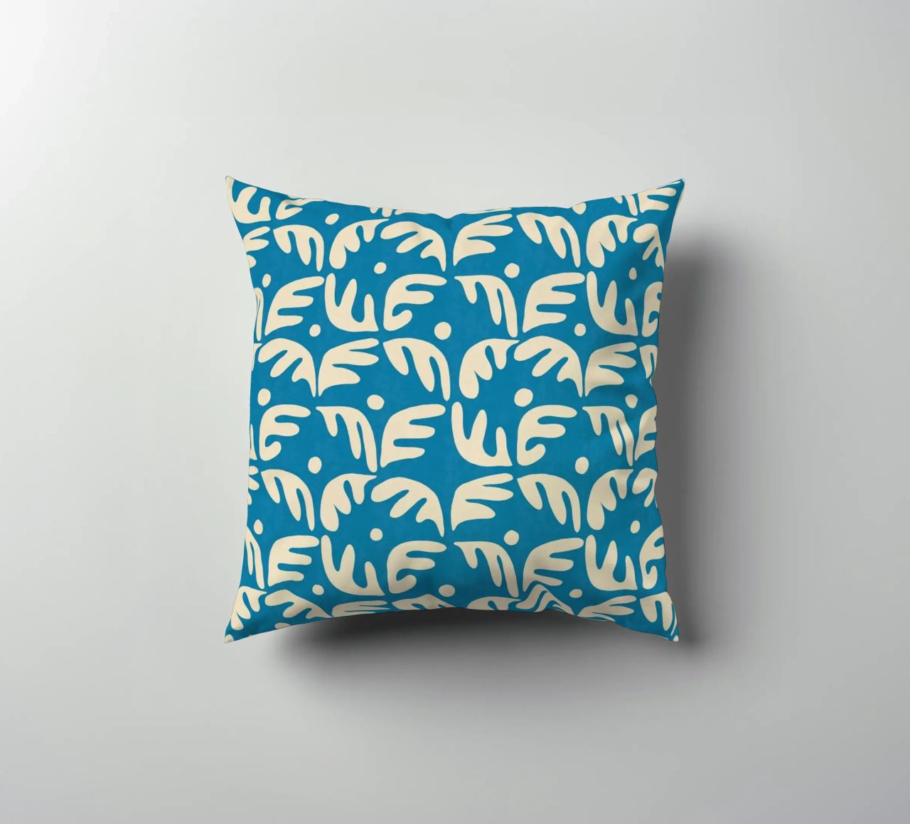 Cyano Pattern No 04 cuscino da treechild