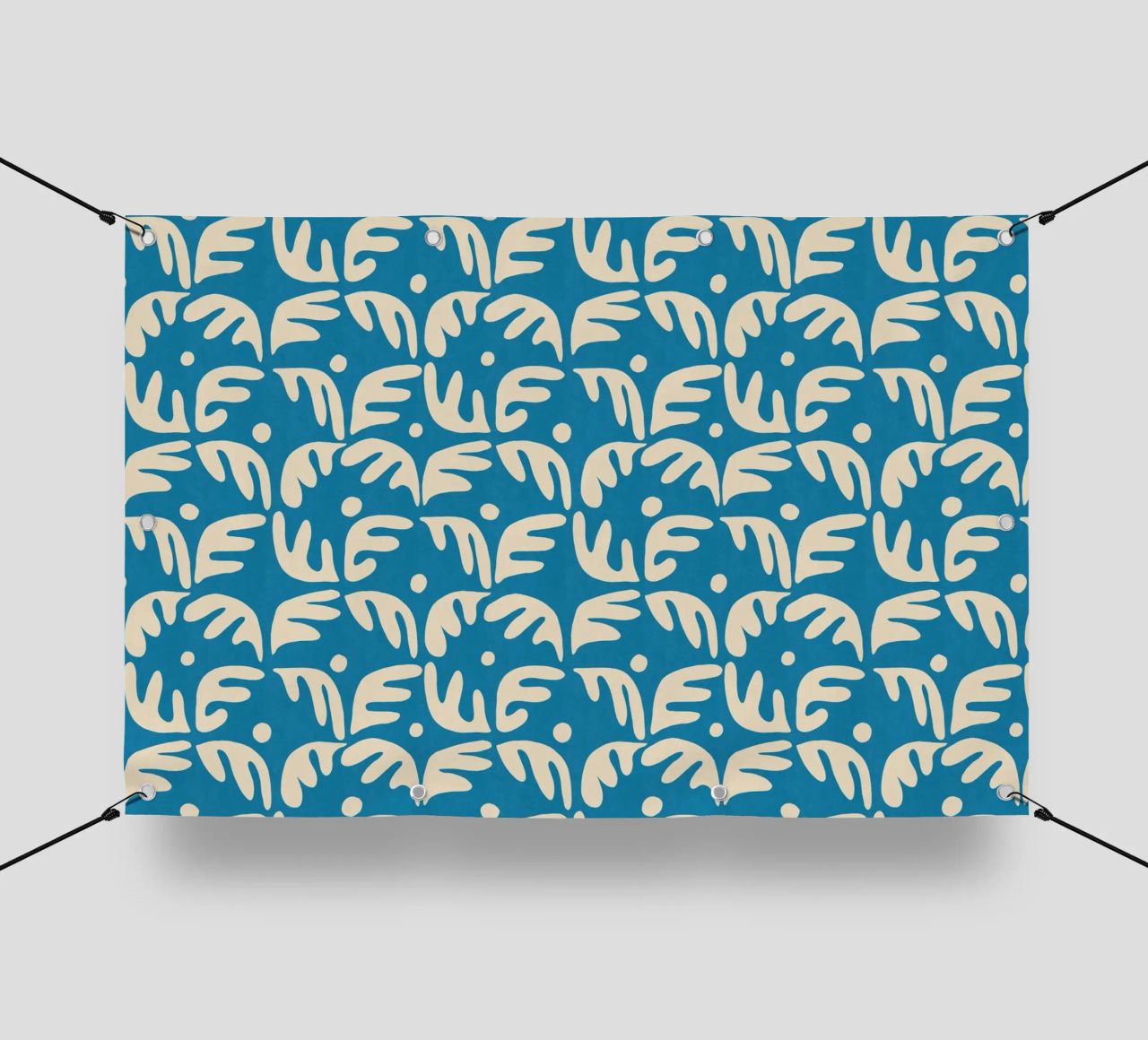 Cyano Pattern No 04 telo in pvc da treechild