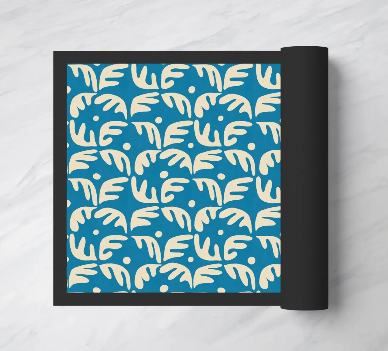 Cyano Pattern No 04 zerbino da treechild