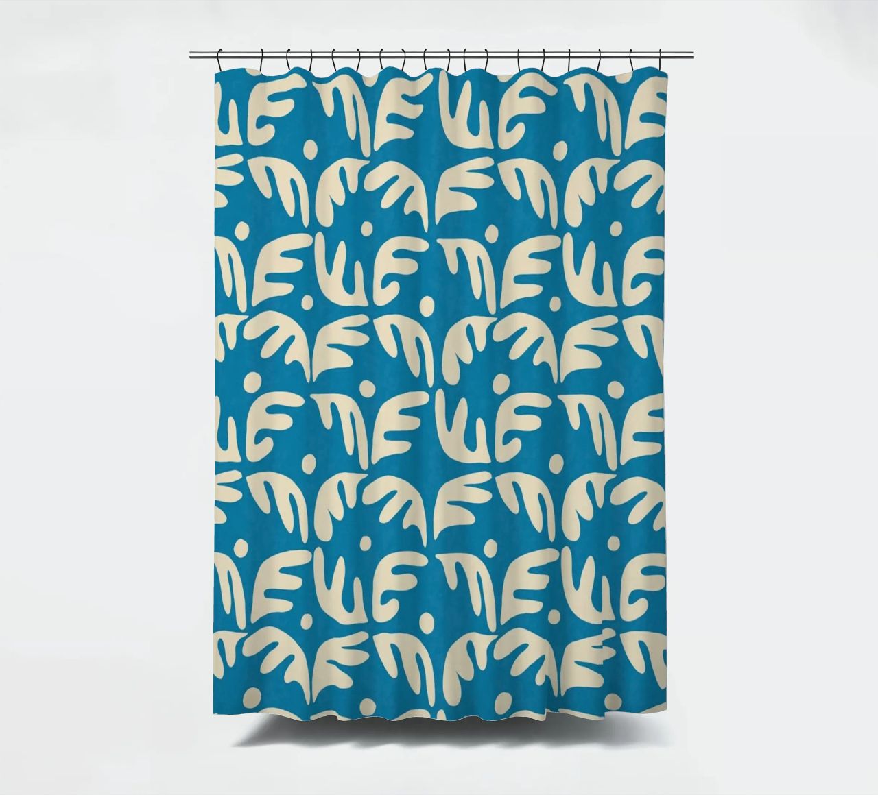 Cyano Pattern No 04 tenda da doccia da treechild