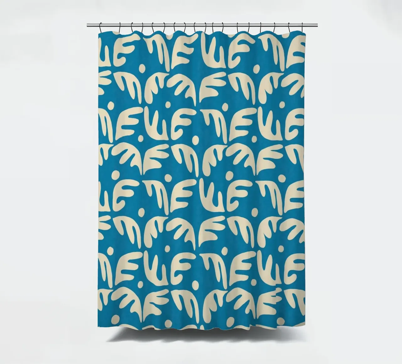 Cyano Pattern No 04 tenda da doccia da treechild