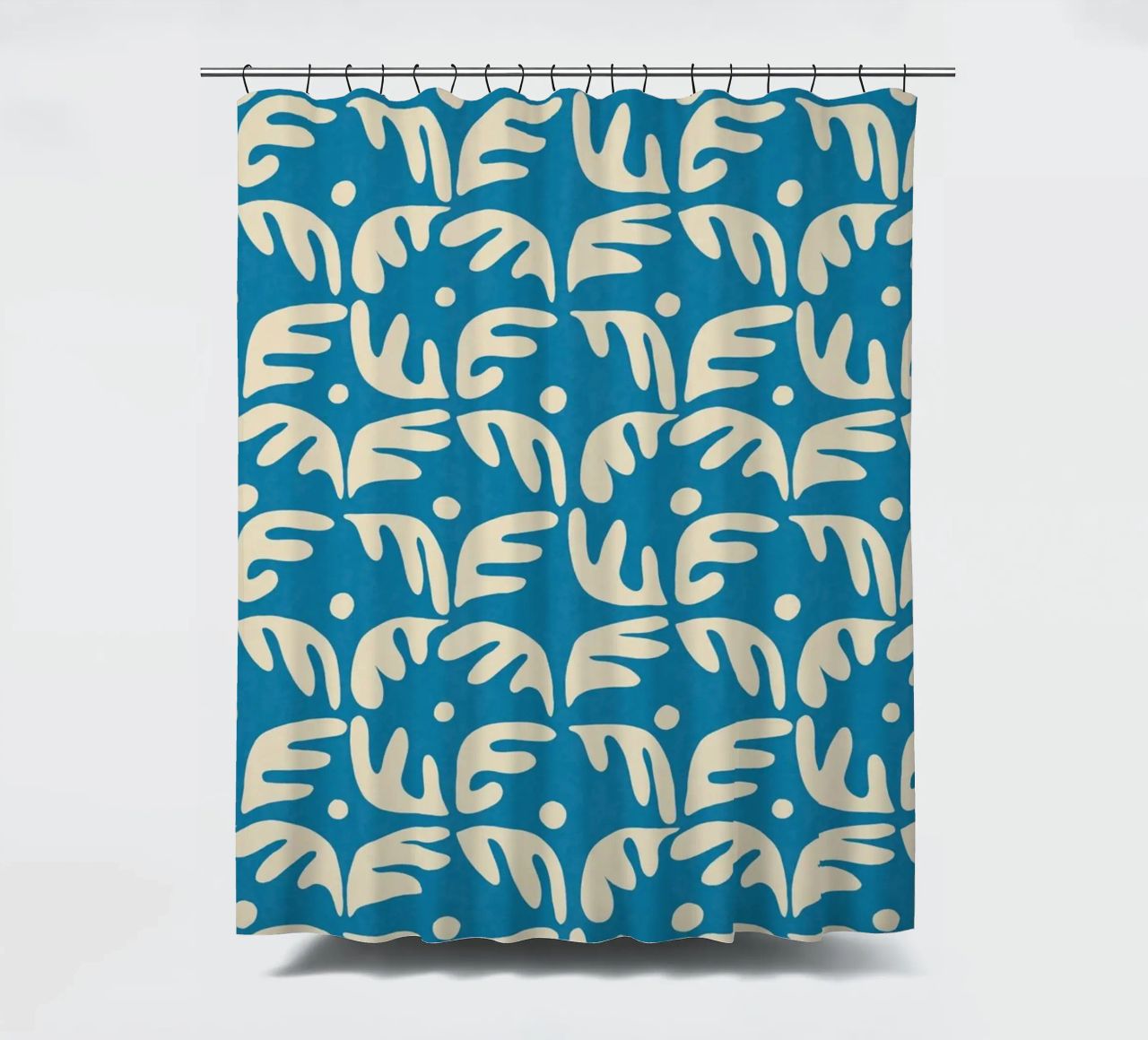 Cyano Pattern No 04 tenda da doccia da treechild