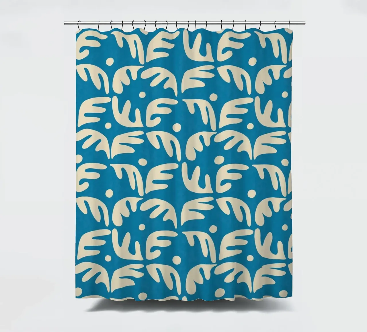 Cyano Pattern No 04 tenda da doccia da treechild