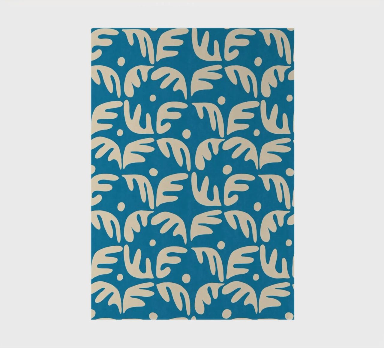 Cyano Pattern No 04 diario da treechild