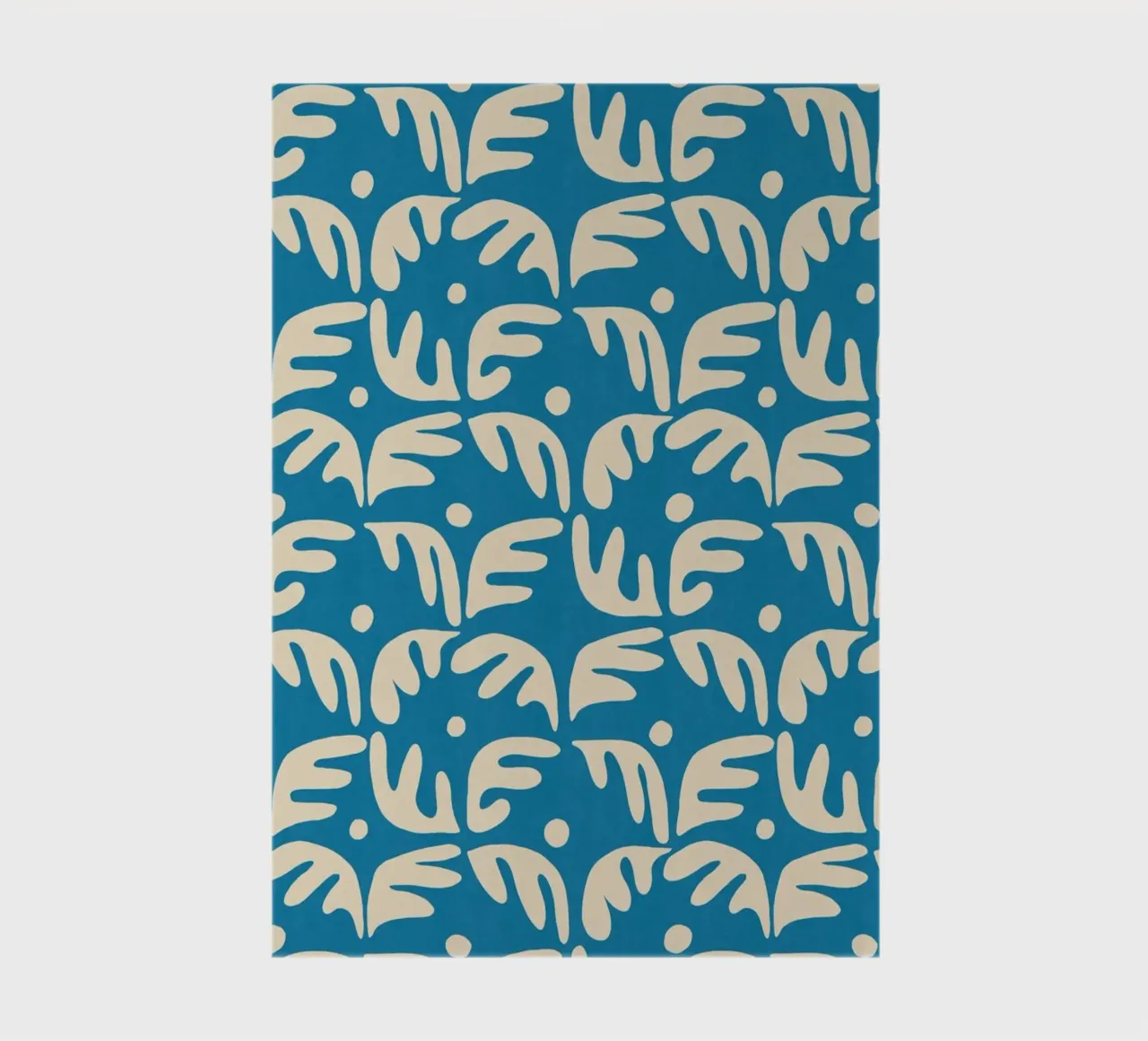 Cyano Pattern No 04 diario da treechild