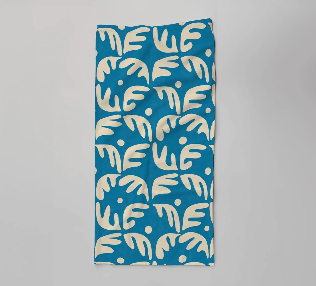 Cyano Pattern No 04 asciugamano da bagno da treechild