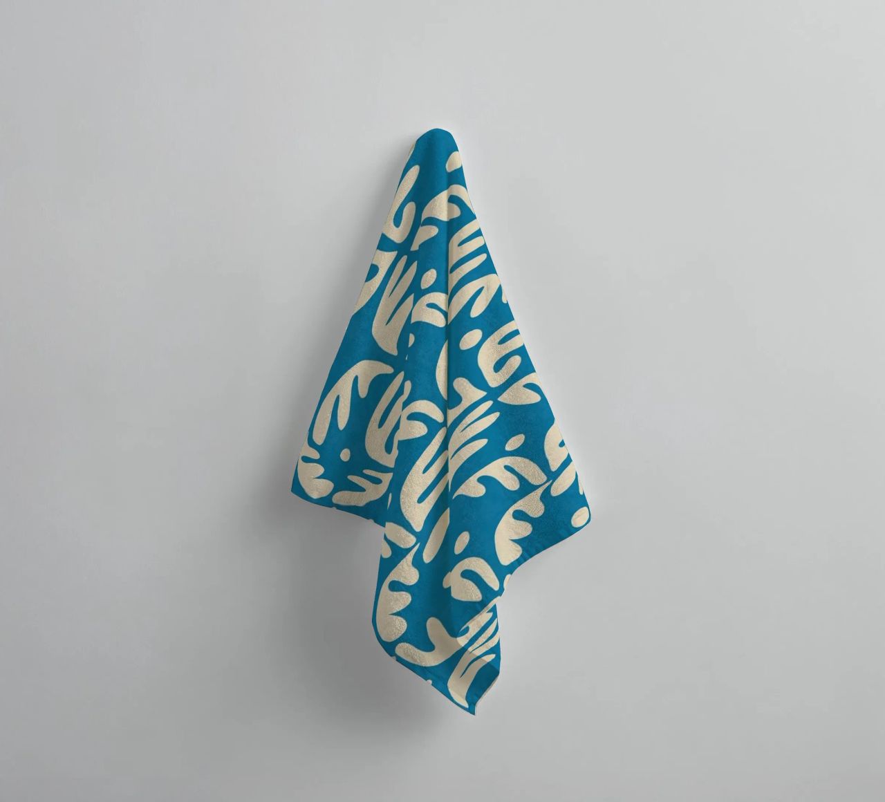 Cyano Pattern No 04 asciugamano da bagno da treechild