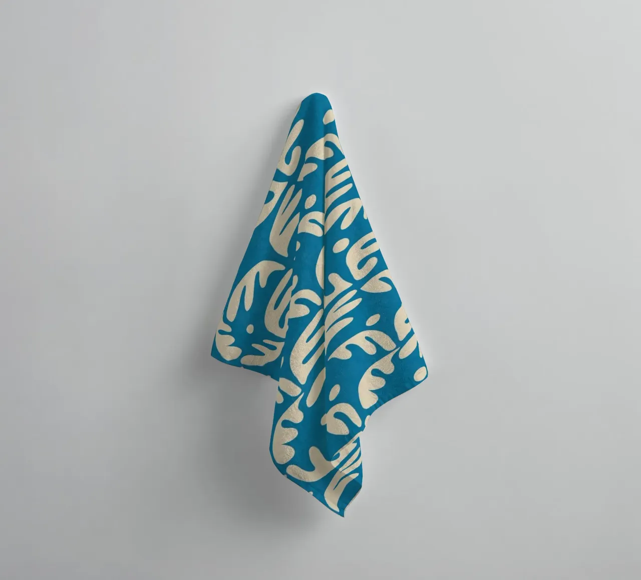 Cyano Pattern No 04 asciugamano da bagno da treechild