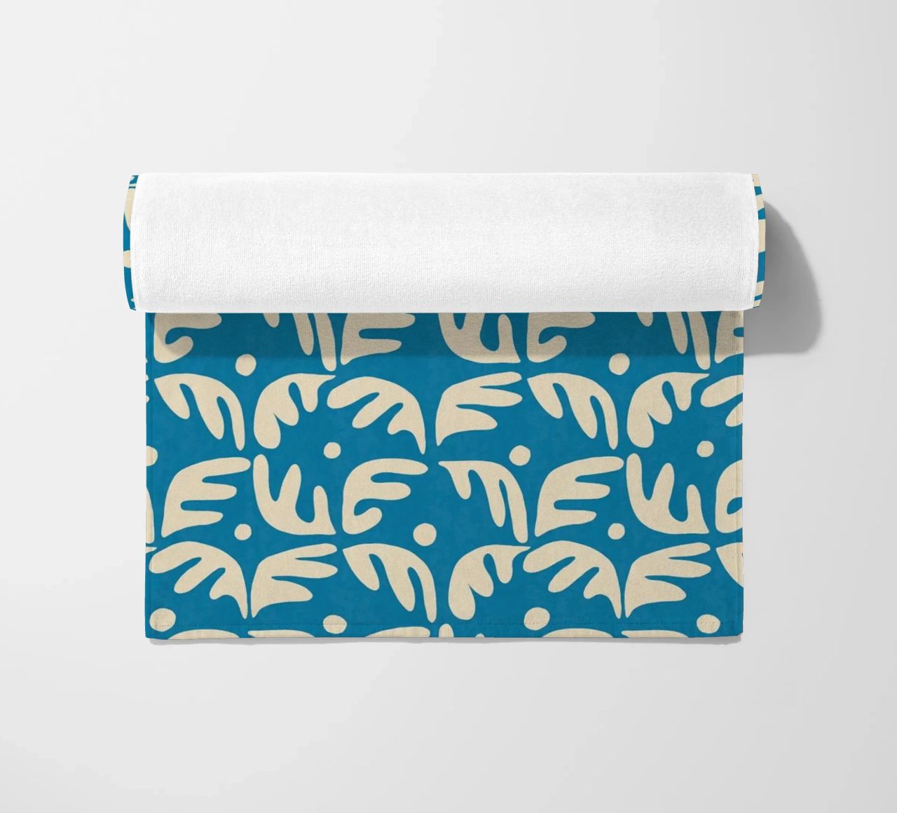 Cyano Pattern No 04 telo mare da treechild