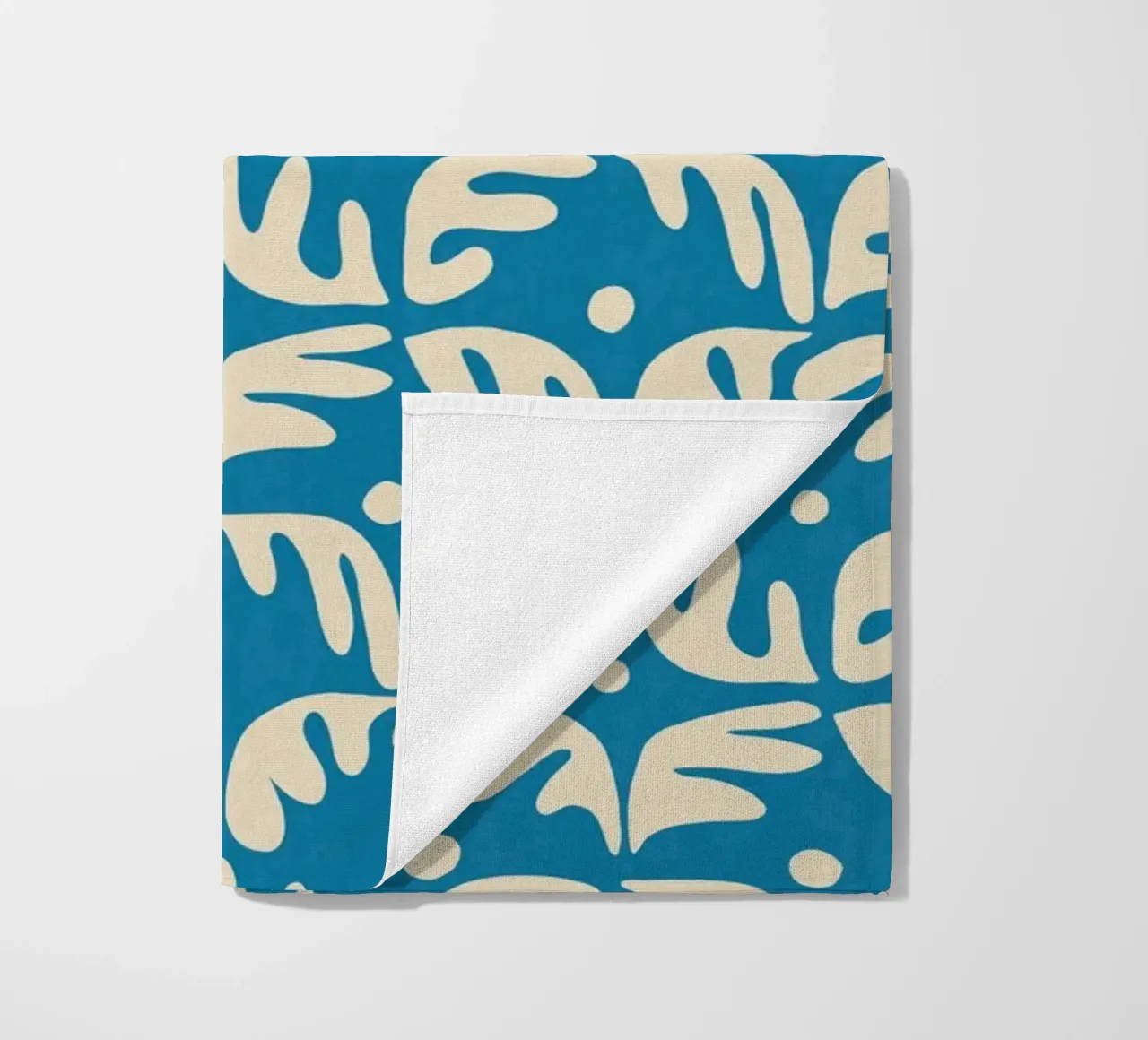 Cyano Pattern No 04 telo mare da treechild