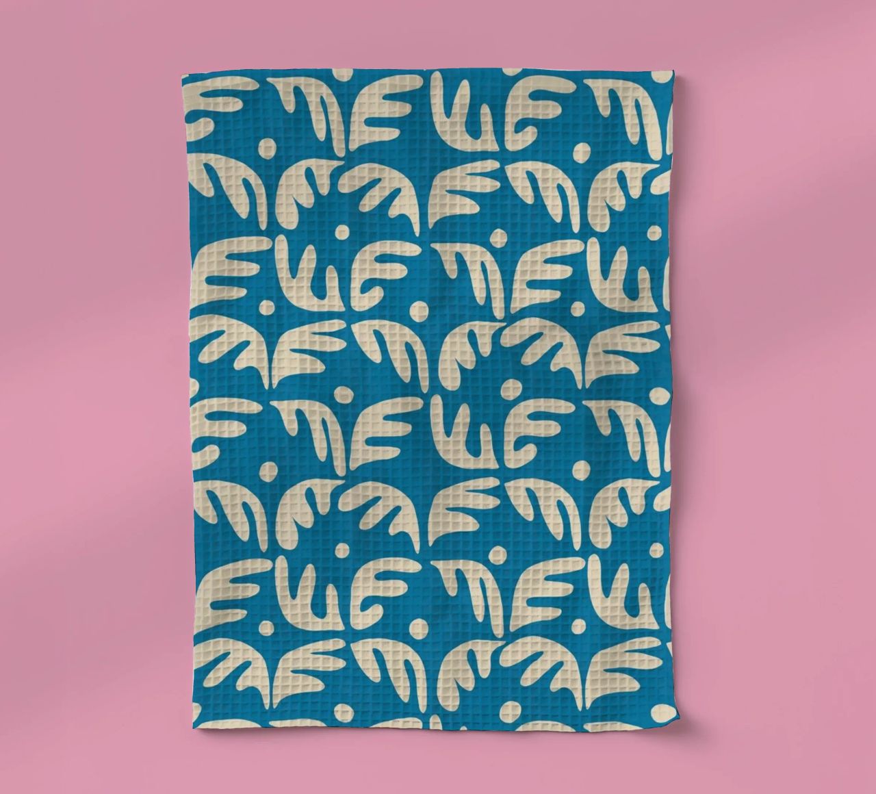 Cyano Pattern No 04 canovaccio da cucina da treechild